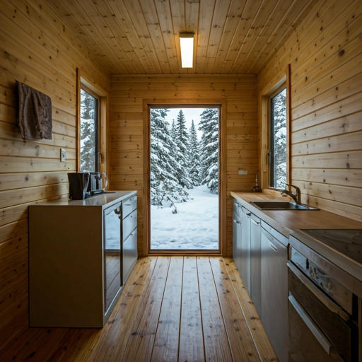 Modern Cabin Interior